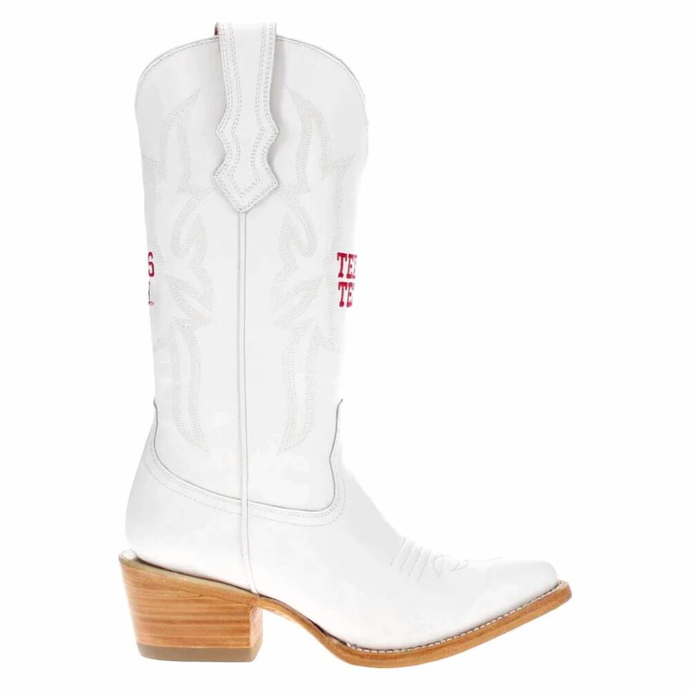 NEW VACCARI BOOTS women's leighton boots in white